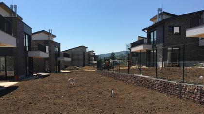 The construction process in Sofia Park Villas is going into an important phase